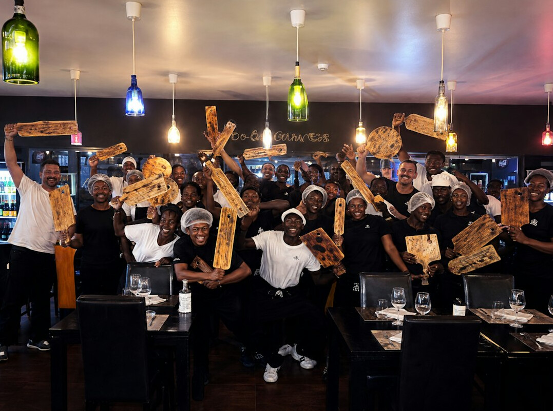 happy team celebration
